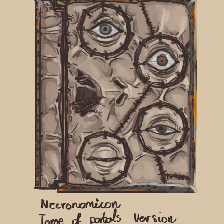 Necronomicon - Tome of Portals Re-Design's Cover