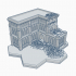 Gothic Ruined Building 14 with Hex Base GRHB014 image