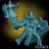 Witch Hunter Cleric with Sword/Hammer/Crossbow and Shield (Male) (PRESUPPORTED) image