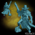 Witch Hunter Cleric with Sword, Hammer, or Crossbow (Male) (PRESUPPORTED) image