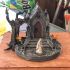 Halloween diorama, pumpkin head and more for 28 mm / 32 mm miniatures print image