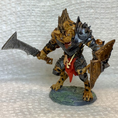 Picture of print of Bonegnasher Gnoll - Modular A