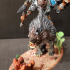 Hyenafiend Riders - 3 Modular Units - Bonegnasher Gnolls print image