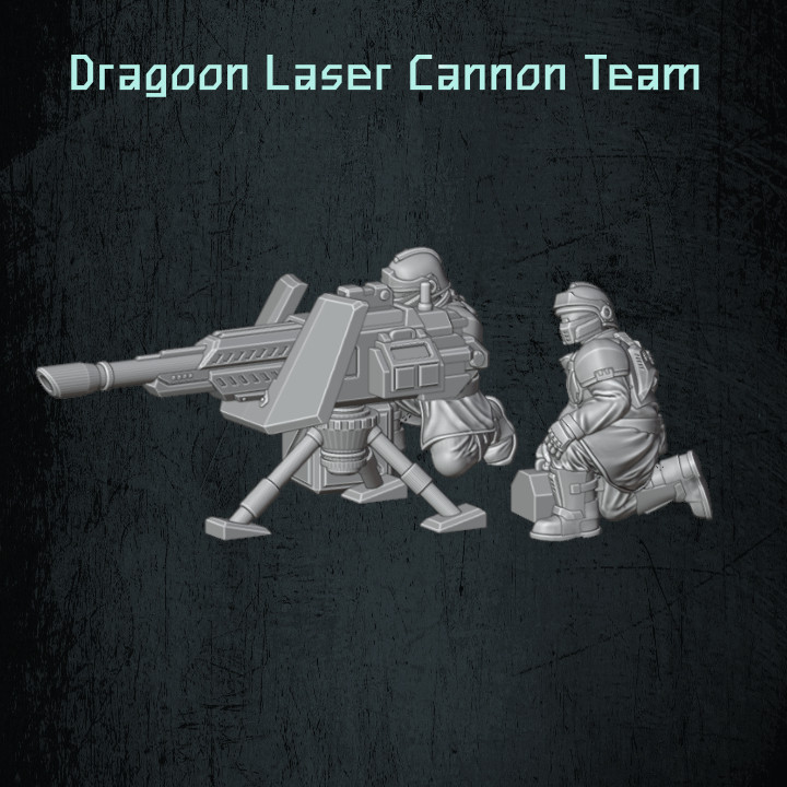 Dragoon Laser Cannon Team's Cover