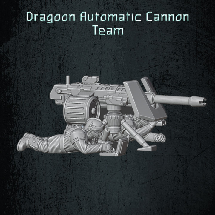 Dragoon Automatic Cannon Team's Cover