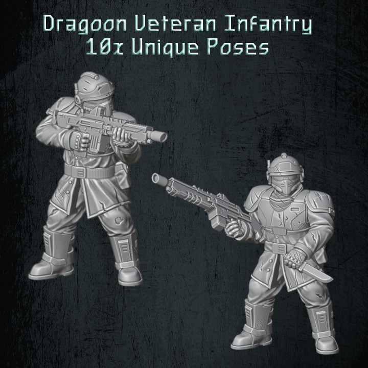 Dragoon Veteran Infantry / Soldiers's Cover