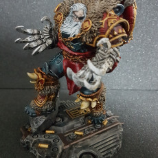 Picture of print of Space Bears (Astra Primursa) - Heroic Bust (Display Miniature)