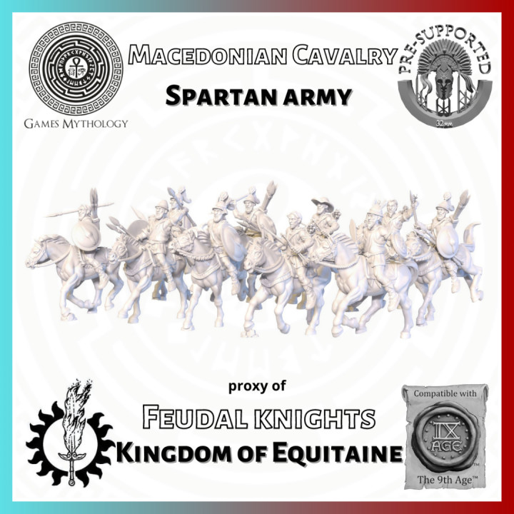 Macedonian Cavalry's Cover