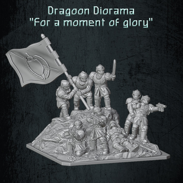 Dragoon Diorama / Objective Marker's Cover