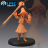 Witch Apprentice Set / Child Sorceress / Small Female Wizard image
