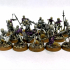Skeleton Horde - Spearmen (Set of 5 x 32mm scale presupported miniatures) image