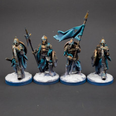 Picture of print of Skeleton Boyar Guard - Highlands Miniatures