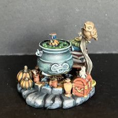 Picture of print of Witch Cauldron - 32mm scale