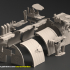 Warpzel-1A. Orc Settlement. 3D Printing Designs Bundle. Futuristic / Orc / Xenos/ Scifi Buildings. Terrain and Scenery for Wargames image