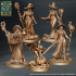 Witches set  - 32mm scale image