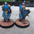 Blue Capes | Knights (Pre-Supported) print image