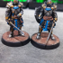 Blue Capes | Knights (Pre-Supported) print image