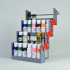 Scissor Paint Rack - Apple Barrel image