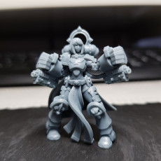 Picture of print of Powerfists space nun 3D print model