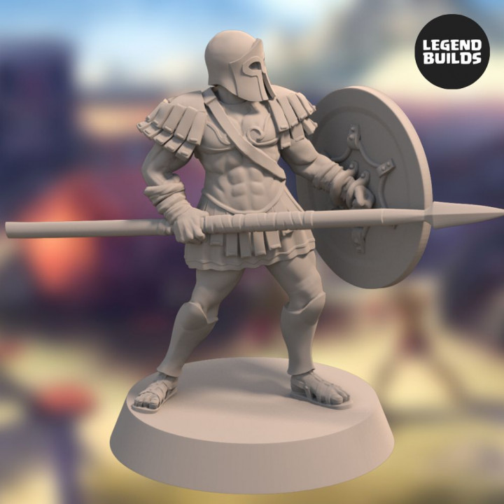 $2.99Realm of Eros Soldier with Spear – Pose 4