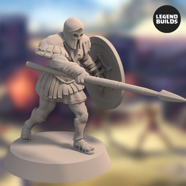 $2.99Realm of Eros Soldier with Spear – Pose 5