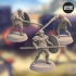 Realm of Eros Soldiers with Spears and Shields Bundle (3 unique miniatures) – 3D printable miniature – STL file image