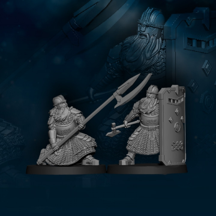 $18.00Cript Dwarf Guard (Spearmen and Shield)