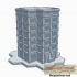 Gothic Building 57 with Hex Base GHB057 image