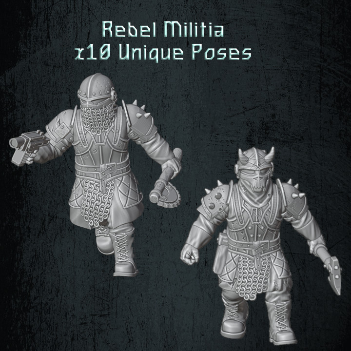 Rebel / Marauder / Cultist Militia Pack 1's Cover