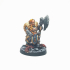 Ironpelt Dwarf Barbarian - Axe print image