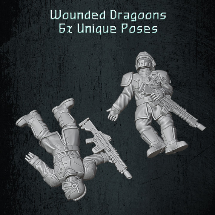 Dragoon Infantry Wounded's Cover