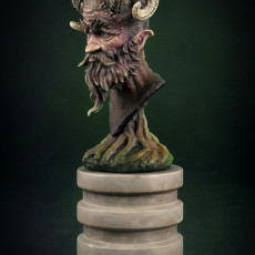 Picture of print of Faun Bust