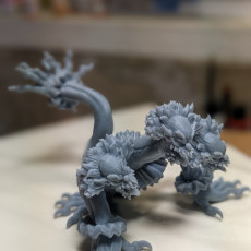Picture of print of Clown Hydra - Boss Monster - Circus of Horrors - PRESUPPORTED - 32mm scale