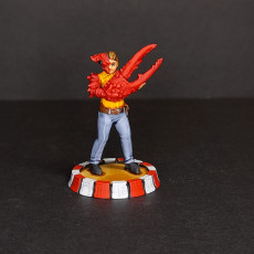 Picture of print of Lobster Boy - Circus of Horrors - PRESUPPORTED - 32mm Scale
