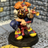 Tiny The Clown - Circus of horrrors - PRESUPPORTED - 32mm Scale print image