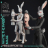 White The Rabbit Magician - Circus of Horrors - PRESUPPORTED - 32mm image