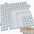 City Block Street Tile Set, Set of 15 STL Tiles image