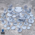 Alien Ice World Bases - 18 miniatures - Expedition Collection image