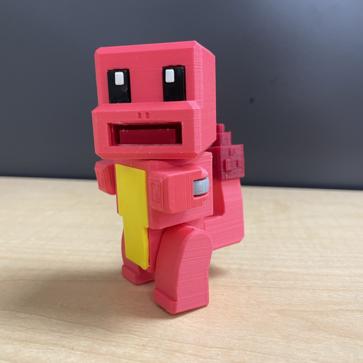 Pokemon Quest Articulated Charmander Toy