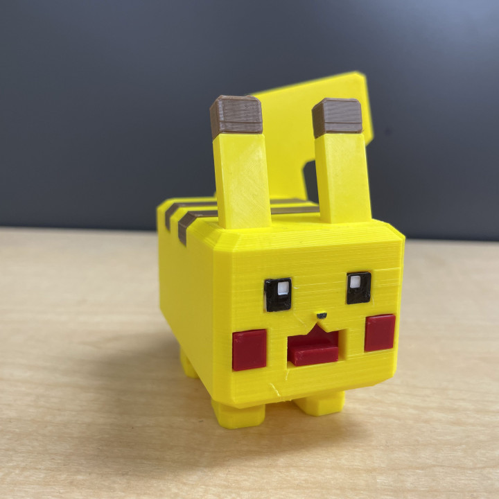 3D Printable Pokemon Quest Articulated Eevee Toy by Chris D'Argenio