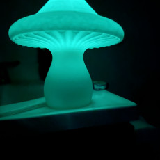 Picture of print of Mushroom Lamp B
