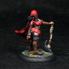 Picture of print of The Crimson Hood