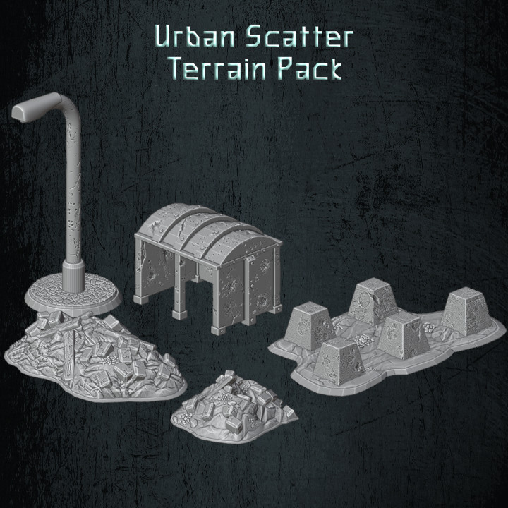 Urban Scatter Terrain Pack's Cover