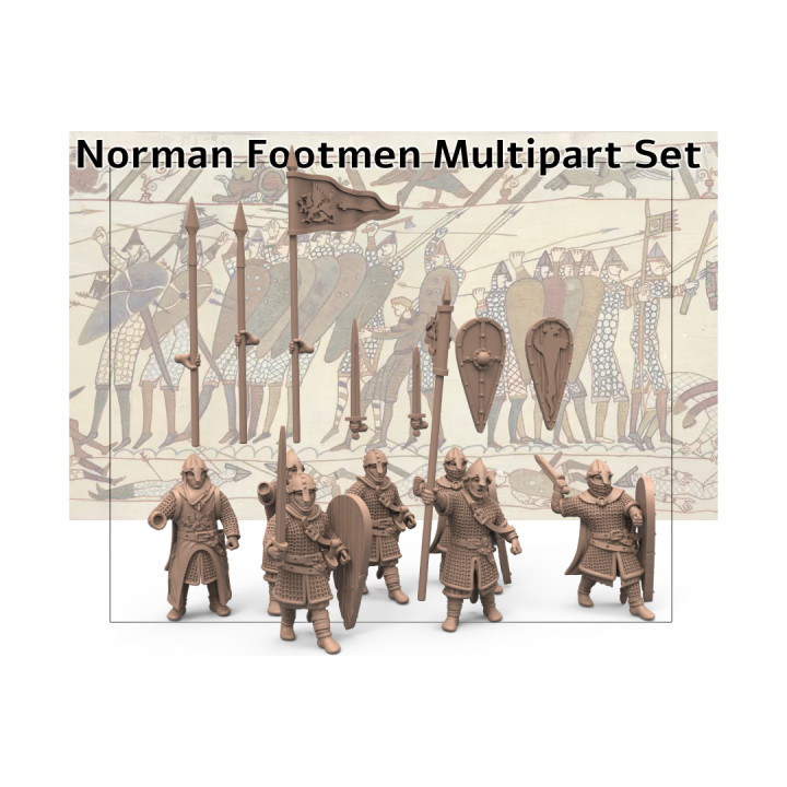 Norman Footmen Multipart Set's Cover