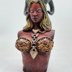 Picture of print of Succubus Demon - Bust