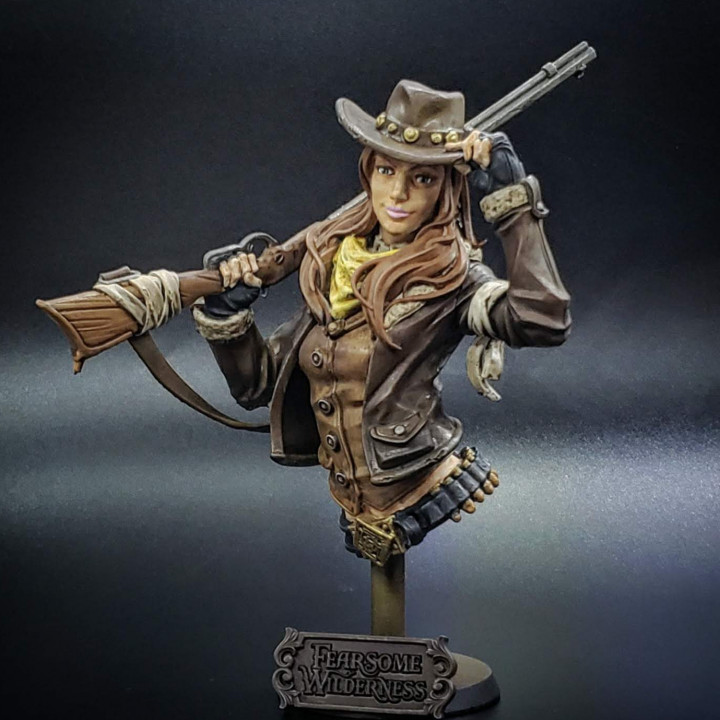 Calamity Jane Bust from Fearsome Wilderness's Cover
