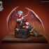 Izel The Barbarian Succubus (NSFW) - Pin Up, 75mm, Pre-Supported image
