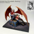 Izel The Barbarian Succubus (NSFW) - Pin Up, 75mm, Pre-Supported image