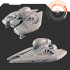 Sci-fi Vehicles: Starfighter 1 [Support-free] image