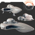 Sci-fi Vehicles: Starfighter 2 [Support-free] image
